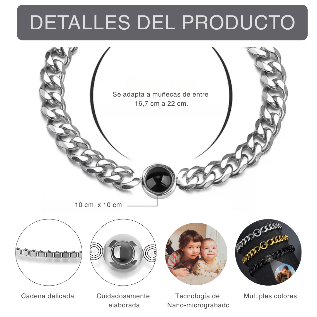 Pulsera del recuerdo eterno